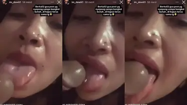 Bokep Indo Skandal Miss Dewi Nyepong Sampe Crot di Mulut