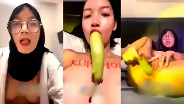 Cewek Cantik Colmek Pake Timun Nakal Abis Lumer WOT HD