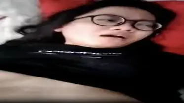 Dokumentasi Gadis Kacamata Semok Live Kasur