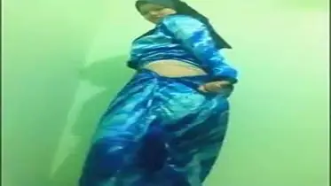 Dokumentasi Ukhti Hijab Hitam Cantik Live Kasur