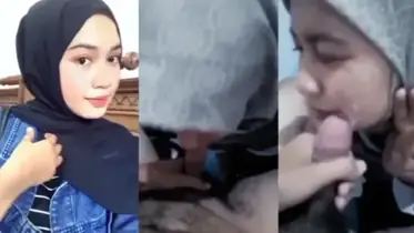 Jilbab Pink Kulum Crot Gede Rakus