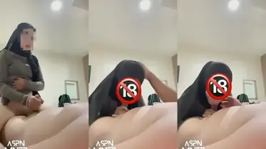 Katsem Tiktokers Hijab WOT Sambil Remes Toketnya
