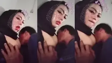 Ukhti Hijab Bidadari Cantik Pasrah Kasur