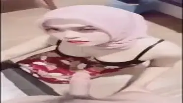Ukhti Hijab Kantor Cantik Pasrah Kasur Sepi